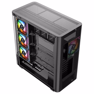 MODECOM Volcano AQ100 ARGB kesktornkorpus, must