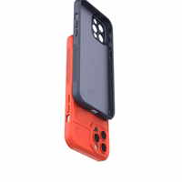 Magic Shield ümbris iPhone 12 Pro Maxi paindlik soomustatud tumesinine kate