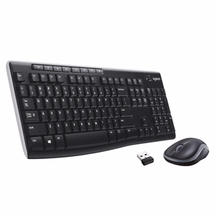 Logitech 920-004508 klaviatuur koos hiirega kodu RF juhtmevaba QWERTY US International must
