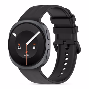 Tech-Protect Silicone Evo rihm mudelile Samsung Galaxy Watch 40/44/46 mm – must
