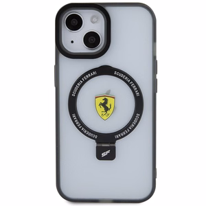 Ferrari Ring Stand 2023 Collection MagSafe Ümbris jaoks iPhone 15 Plus / 14 Plus - läbipaistev