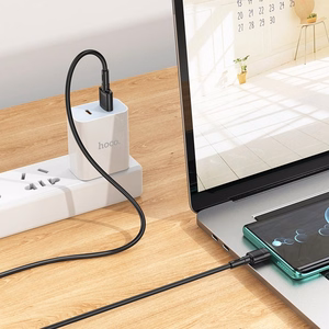 Hoco X83 USB-A – USB-C kaabel Cable USB A to USB C Hoco 3A 1 m X83, must, 1 m, 3A