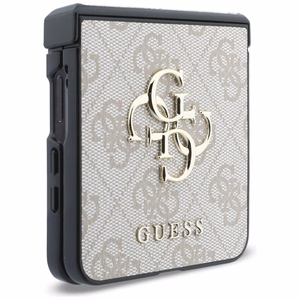 Roosa Guess Big 4G Logo ümbris Samsung Galaxy Z Flip8 telefonile