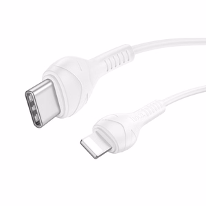 Kaabel USB C to Lightning Hoco PD 27W 1 m X37 valge