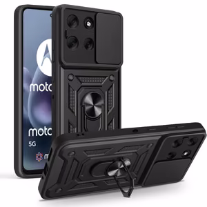 Tech-Protect CamShield Pro Ümbris jaoks Motorola Moto G86 5G - Must