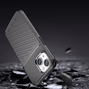 Thunder Case iPhone 14 Plus soomustatud ümbris must
