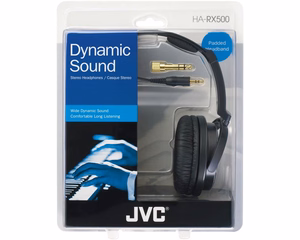JVC HA-RX500-E juhtmega kõrvaklapid peakomplekt must, valge