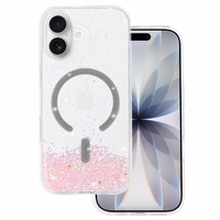 Tel Protect Moonlite Magsafe Ümbris jaoks Iphone 17 roosa clear