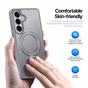 Чехол Dux Ducis Yind с магнитной подставкой для Samsung S947 S26 Plus серый