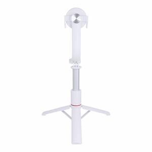 Selfie stick with Juhtmevaba remote control tripod compatible with MagSafe SSTR-C09 valge