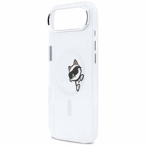 Karl Lagerfeld IML Peekaboo MagSafe Ümbris for iPhone Air - Clear
