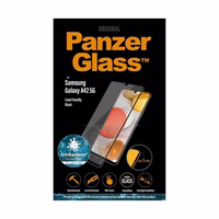 PanzerGlass E2E Super+ antibacterial karastatud klaas jaoks Samsung Galaxy A42 5G - with must raamiga