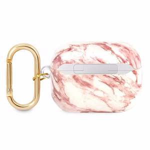 Guess GUAPHCHMAP AirPods Pro kate roosa/roosa Marble Strap Collection