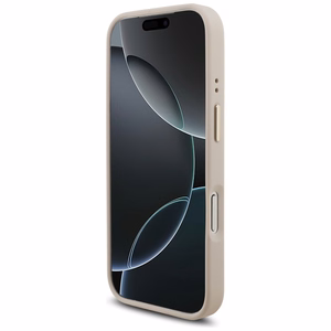 Guess 4G Big 4G Classic Logo Big Strap Metal Buttons чехол iPhone 17 Pro розовый