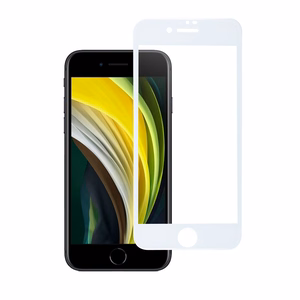 Закалённое стекло для iPhone 7 / 8 / SE 2020 / SE 2022 (full glue) Blue Star 5D белое