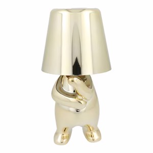 Laua lamp voodikõrval GOLD MAN Kunst Deco standing (versioon 3) MLTL