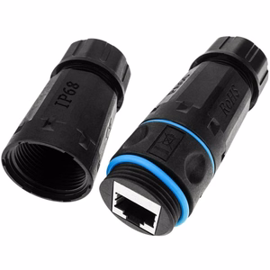 Techly IWP-MD C6-IP68T kaabli adapter RJ-45 must