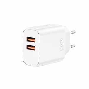 XO wall laadija CE34 2x USB 2,4A valge