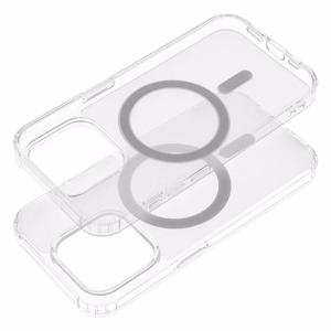 FROST MAG COVER Ümbris compatible with MagSafe jaoks IPHONE 15 Pro frozen läbipaistev