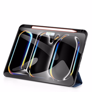 Dux Ducis Domo ümbris with flap and smart sleep jaoks Xiaomi Pad 6 / 6 Pro - sinine