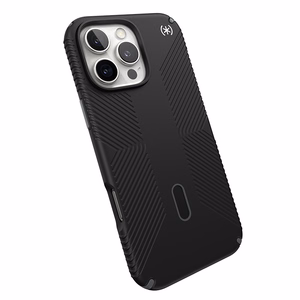 Speck Presidio2 Grip ClickLock & MagSafe ümbris seadmele iPhone 16 Pro Max, must / kiltkivihall / valge