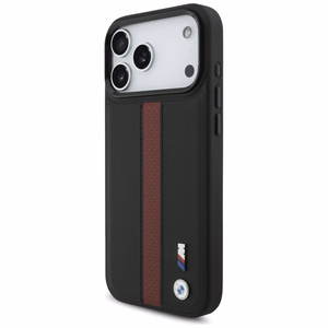 BMW M Perforated Stripe Logo MagSafe Ümbris jaoks iPhone 17 Pro Max - Punane
