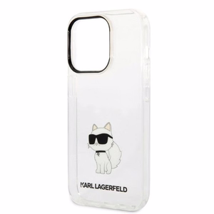 Karl Lagerfeld KLHCP14XHNCHTCT iPhone 14 Pro Max 6.7" läbipaistev hardcase Ikonik Choupette