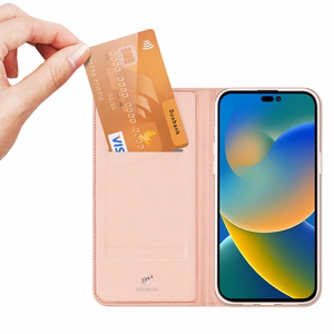 Dux Ducis Skin Pro ümbris Iphone 14 Pro jaoks roosa