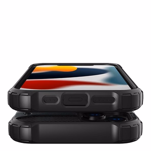 Hybrid Armor ümbris iPhone 14 Plus soomustatud hübriidümbrise ümbris must