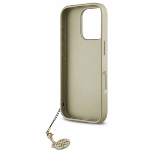 Guess 4G Charms Collection ümbris jaoks iPhone 16 Pro Max - must