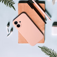 Silicone Lite Ümbris jaoks Iphone 17 peach