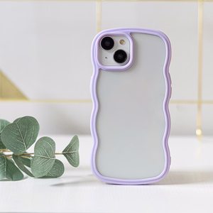 Wave ümbris jaoks iPhone X / XS lilla