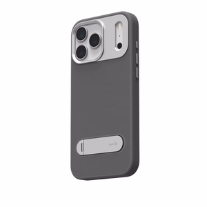Moshi Kameleon MagSafe ümbris seadmele iPhone 17 Pro Max, tugijala funktsiooniga, Midnight Gray värvitoonis