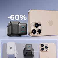 Joyroom JR-TCG17 45W 2 x USB-C wall laadija (UK plug) - must