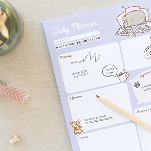 Pusheen Moments päevaplaneerija, 54 A5 lehekülge