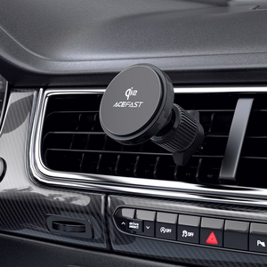 Car laadija-hoidja magnetic Acefast D33 MagSafe 15W must