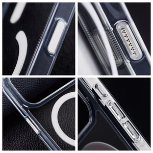 Läbipaistev Forcell F-Protect Clear Hybrid Premium ümbris mudelitele Pixel 9 Pro XL / 10 Pro XL / 11 Pro XL, MagSafe'iga ühilduv
