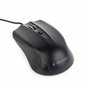 Gembird MUS-4B-01 hiir kahekäeline USB Type-A optiline 1200 DPI