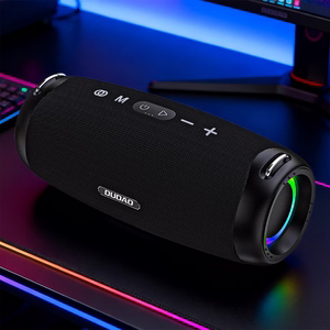 Dudao Y21Pro Juhtmevaba Kõlar with RGB Backlight Bluetooth 5.3 - must