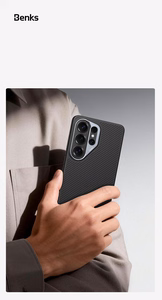 Benks Magnetic Armor Pro Kevlar ümbris metallraam 600D G049 Samsung Galaxy S26 Plus jaoks must