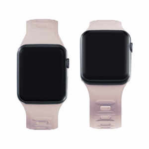 3mk silikoonrihm Apple Watchile, 38/40/41/42 mm, Latte, väike suurus