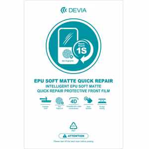 Devia Komplekt foil EPU quick repair matt for cutting machine 20pcs for smartphone LCD