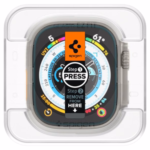 Spigen Glas.tR EZ Fit tempered glass for Apple Watch Ultra / Ultra 2 (49 mm) - 2 pcs.