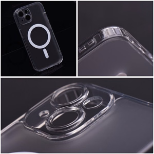 FROST MAG COVER Ümbris with camera protection compatible with MagSafe jaoks IPHONE 11 Pro frozen läbipaistev