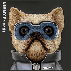 NIMMY чехол COOL&CUTE 2.0 Dog для iPhone 15 Pro Max чёрный