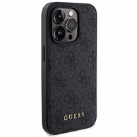 Guess 4G Metal Logo ümbris set jaoks iPhone 13 Pro + 5000mAh MagSafe power bank - must
