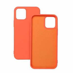 SILICONE case jaoks IPHONE 16 peach