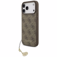 Guess 4G Charms Collection MagSafe ümbris jaoks iPhone 17 Pro Max - brown