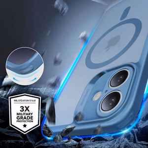 ESR Classic Pro Set Halolock MagSafe ümbris jaoks iPhone 16 - sinine