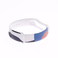 Rihm Moro rihm Xiaomi Mi Band 3 / 4 silikoonist rihmaga kella käevõru muster 10